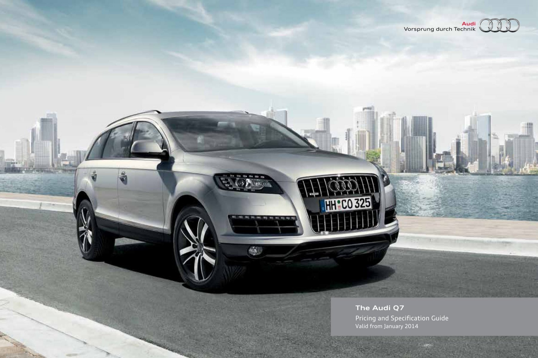The Audi Q7 Pricing And Specification Guide Audi Now