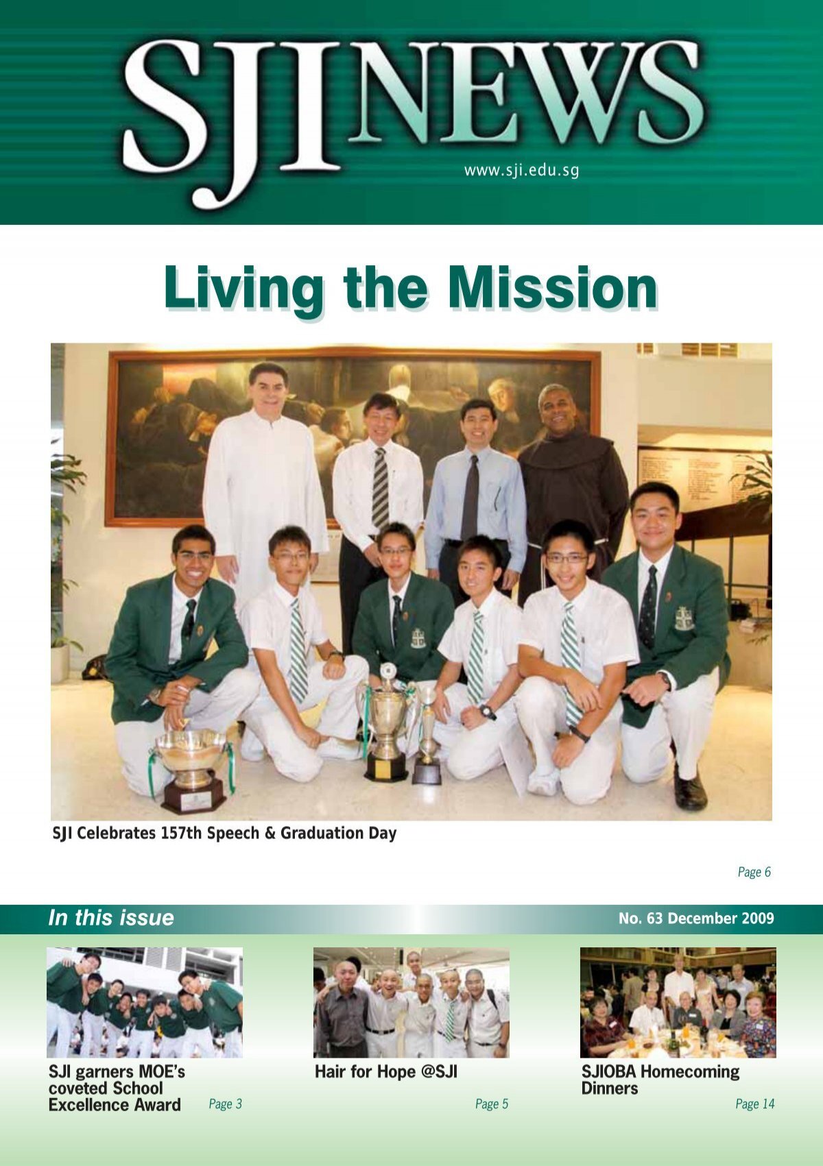 Living the Mission - ST Joseph's Institution