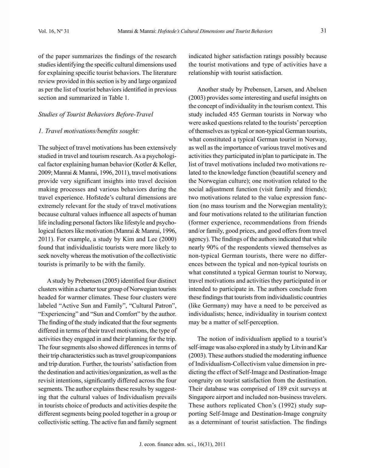 economics research journal article