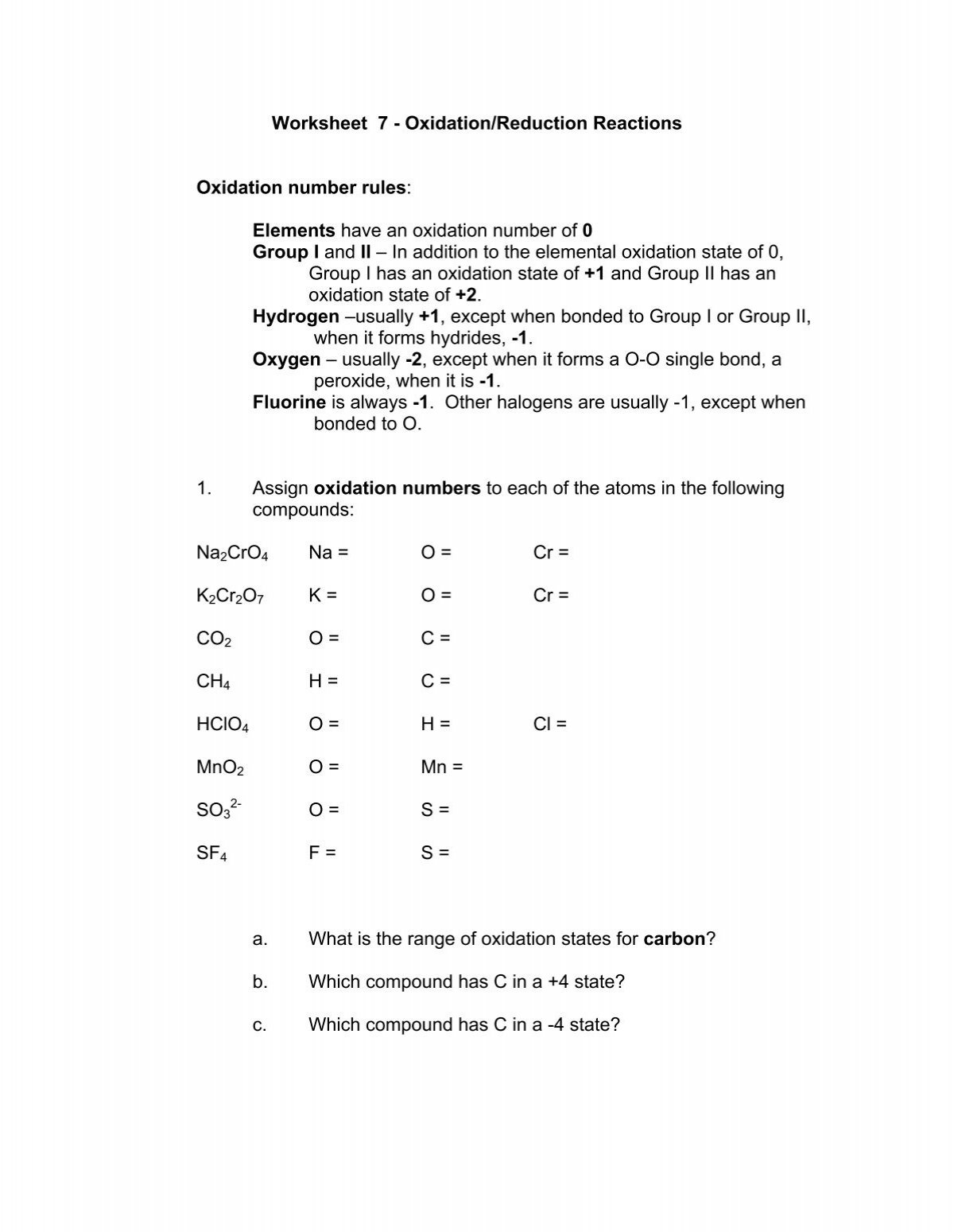 electrochemistry-worksheet-answers
