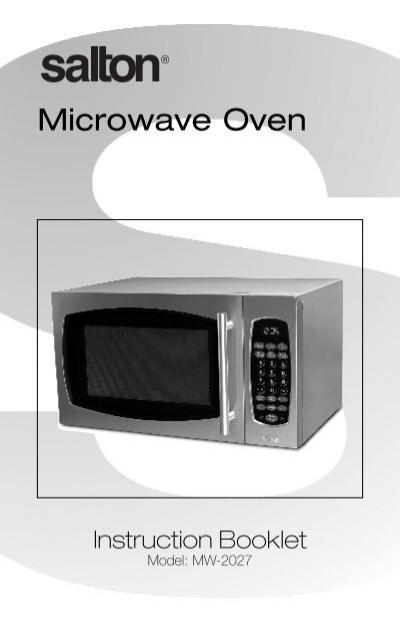Microwave Oven - Salton