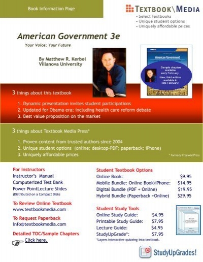 american government textbook pdf