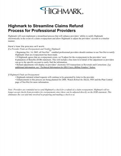 Check highmark benefits on navinet highmark insurance sharon pa