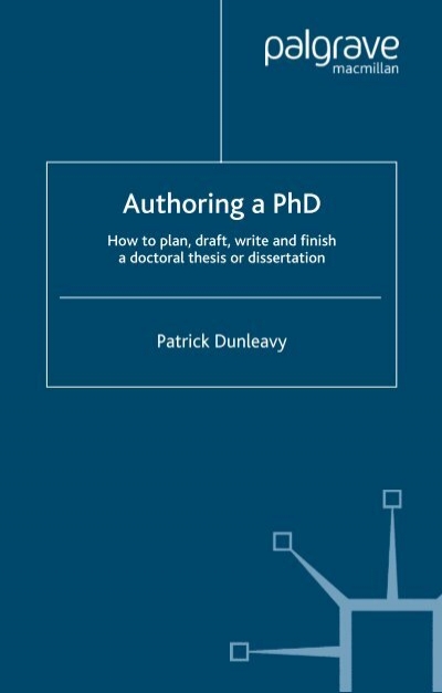 Doctoral thesis guidelines