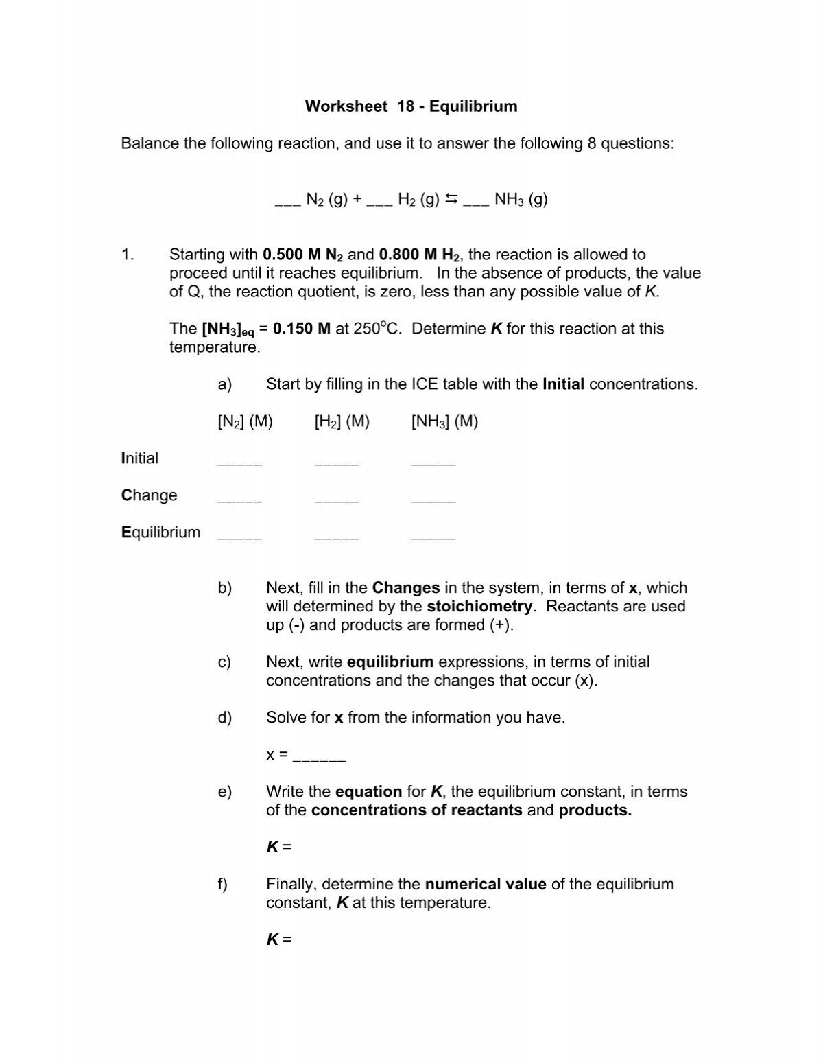 8-calculating-equilibrium-constants-chem-worksheet-18-3-answers-abukarlie