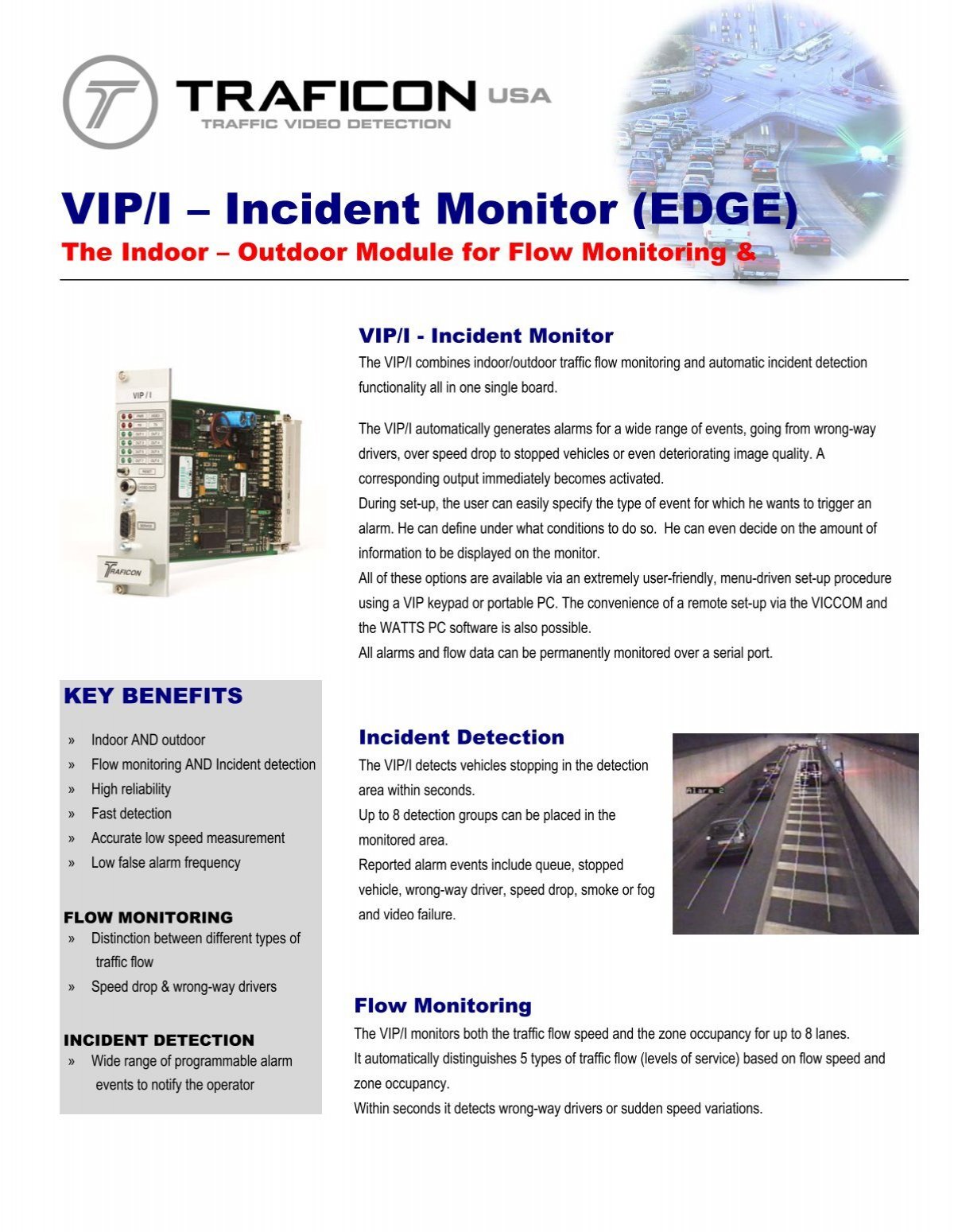 Vip I A Incident Monitor Edge Traficon