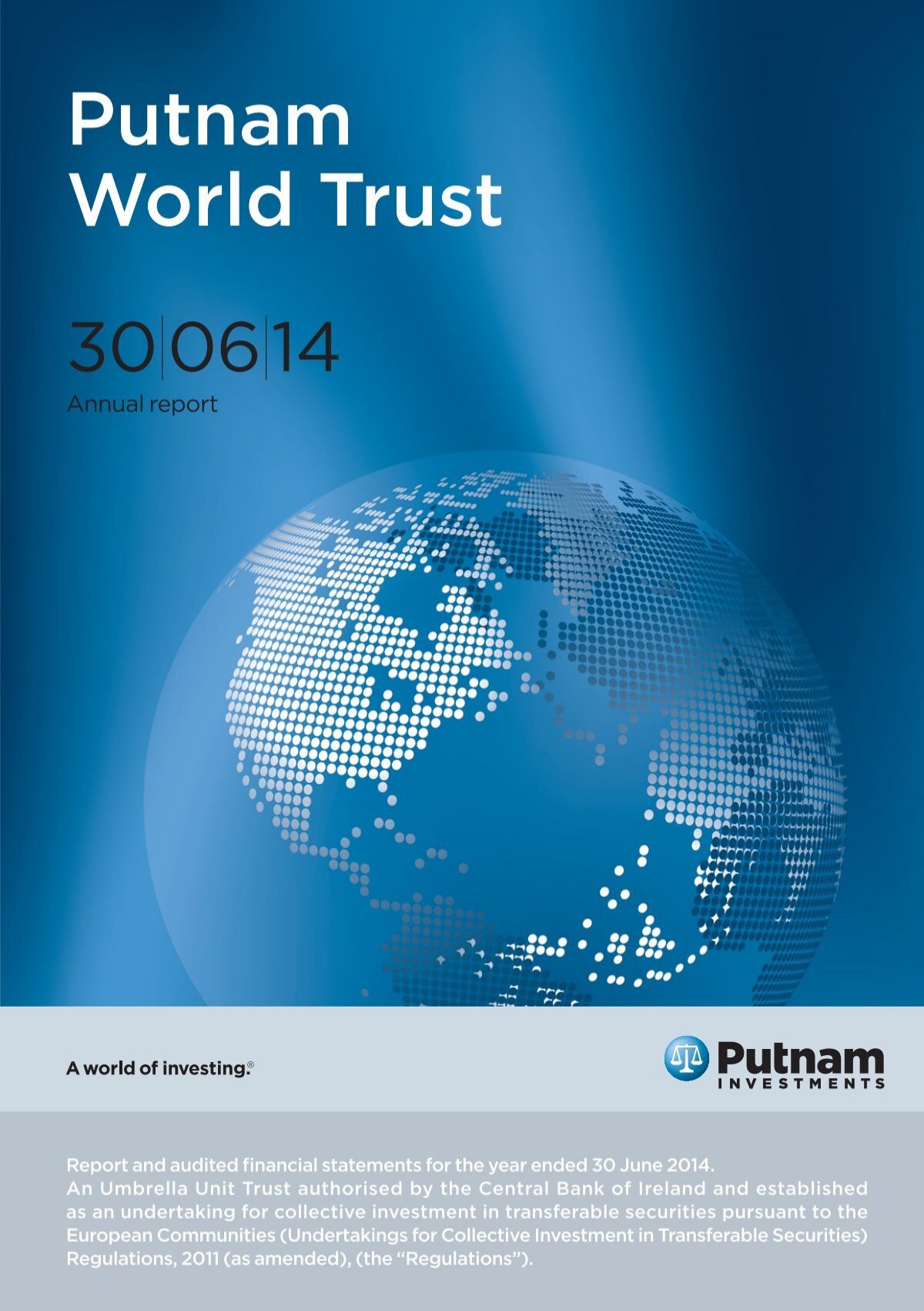 English - World Trust Annual Report - Putnam Investments