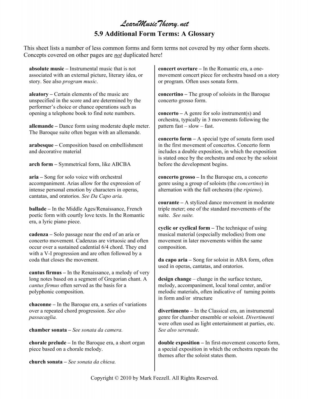 form-terms-glossary-free-pdf-printable-music-theory