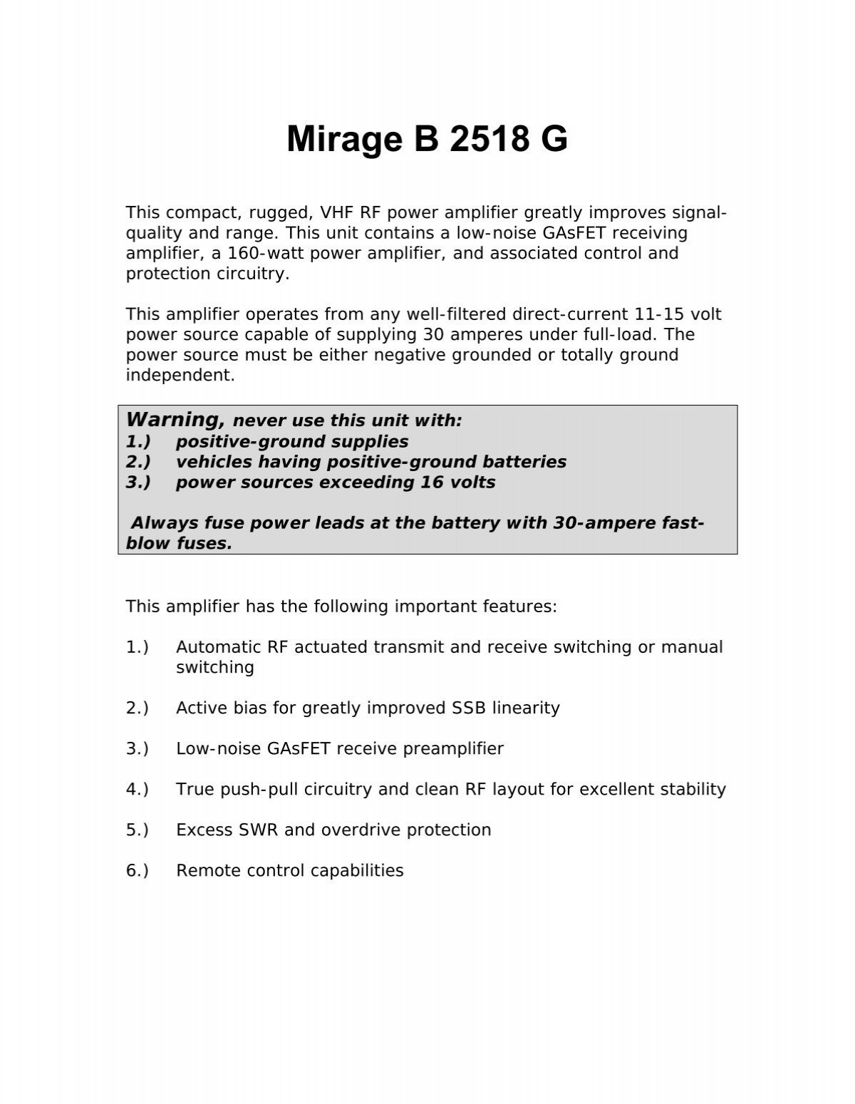 Mirage B