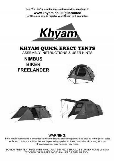 Khyam Screendome Quick Erect Tent/Shelter 