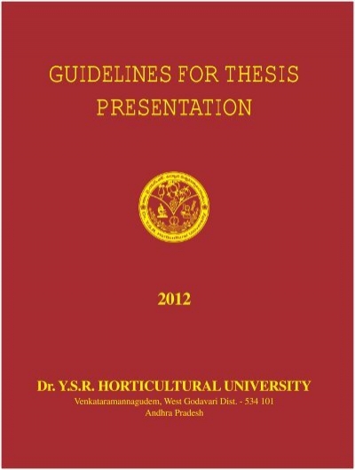 jntua thesis guidelines