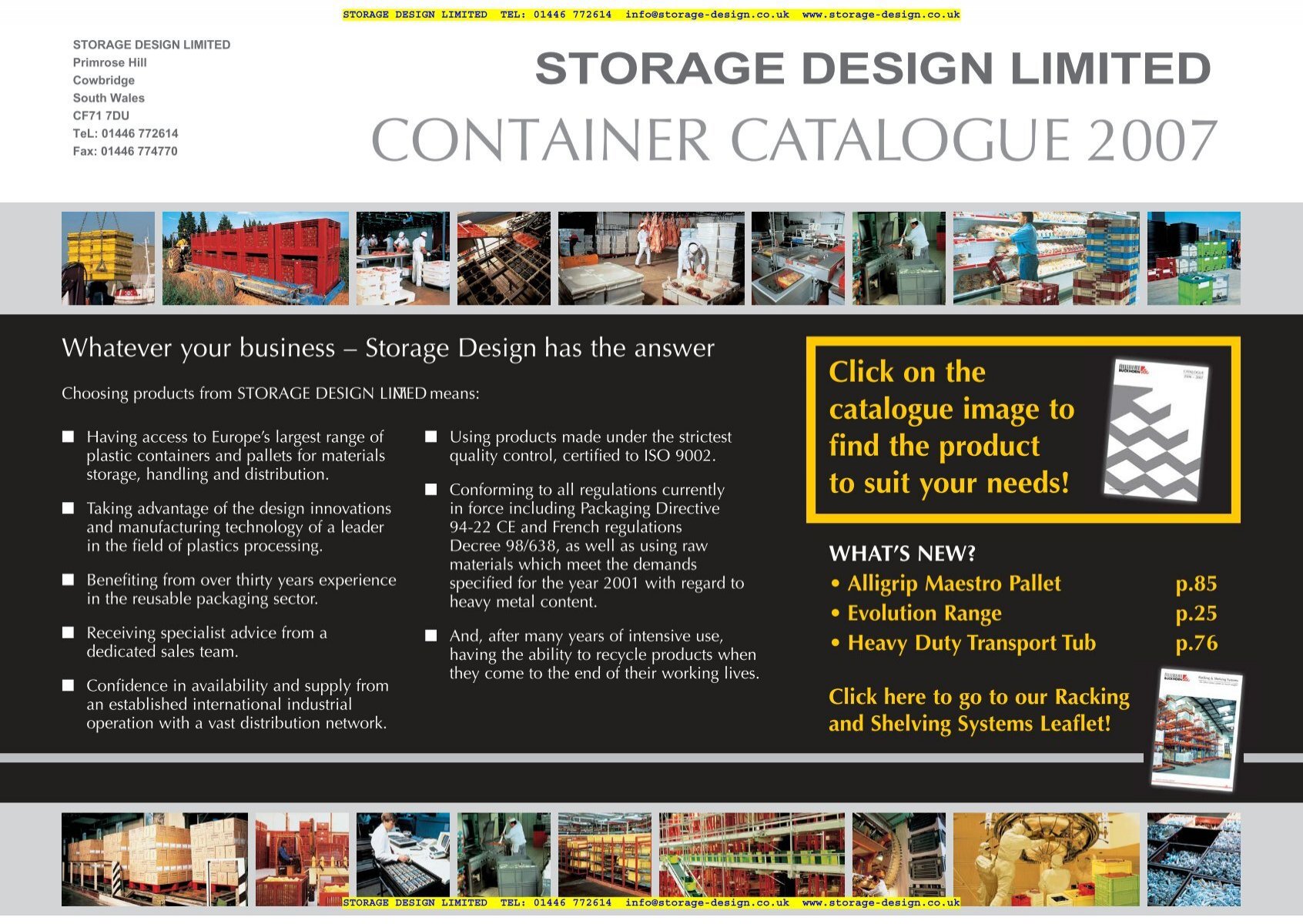 CONTAINER CATALOGUE 2007