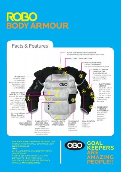 Free & Fast Delivery OBO Robo Body Armour Chest 