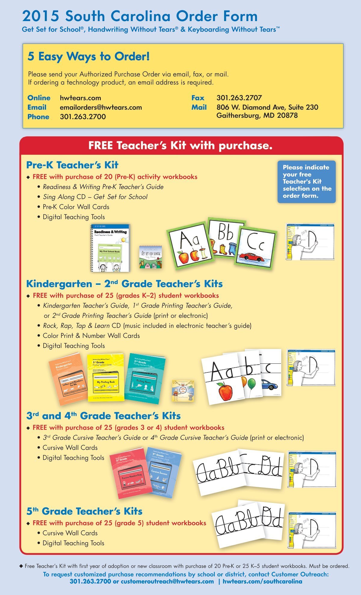  Handwriting Without Tears 1st Grade Printing Bundle - Includes  My Printing Book Student Workbook, Teacher's Guide, Writing Journal B,  Pencils for Small Hands : Office Products