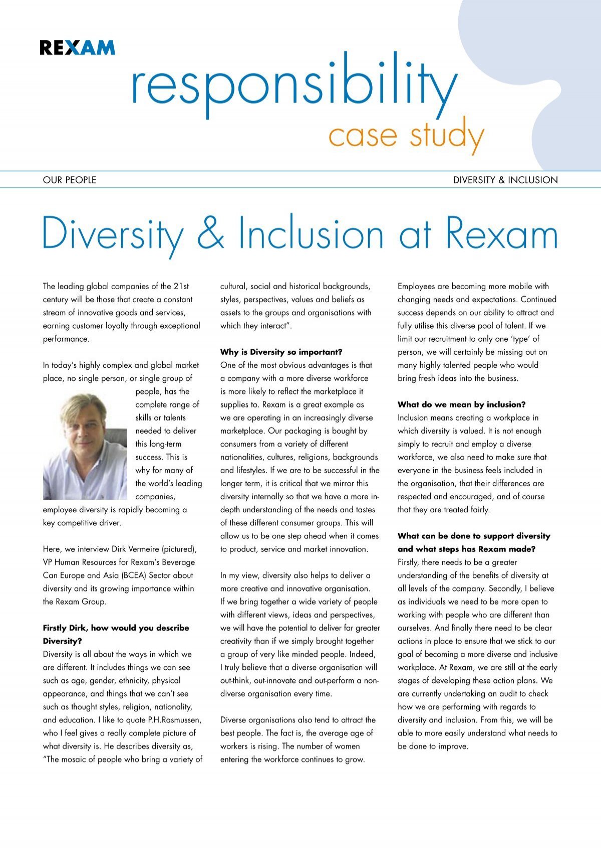 case study diversity and inclusion