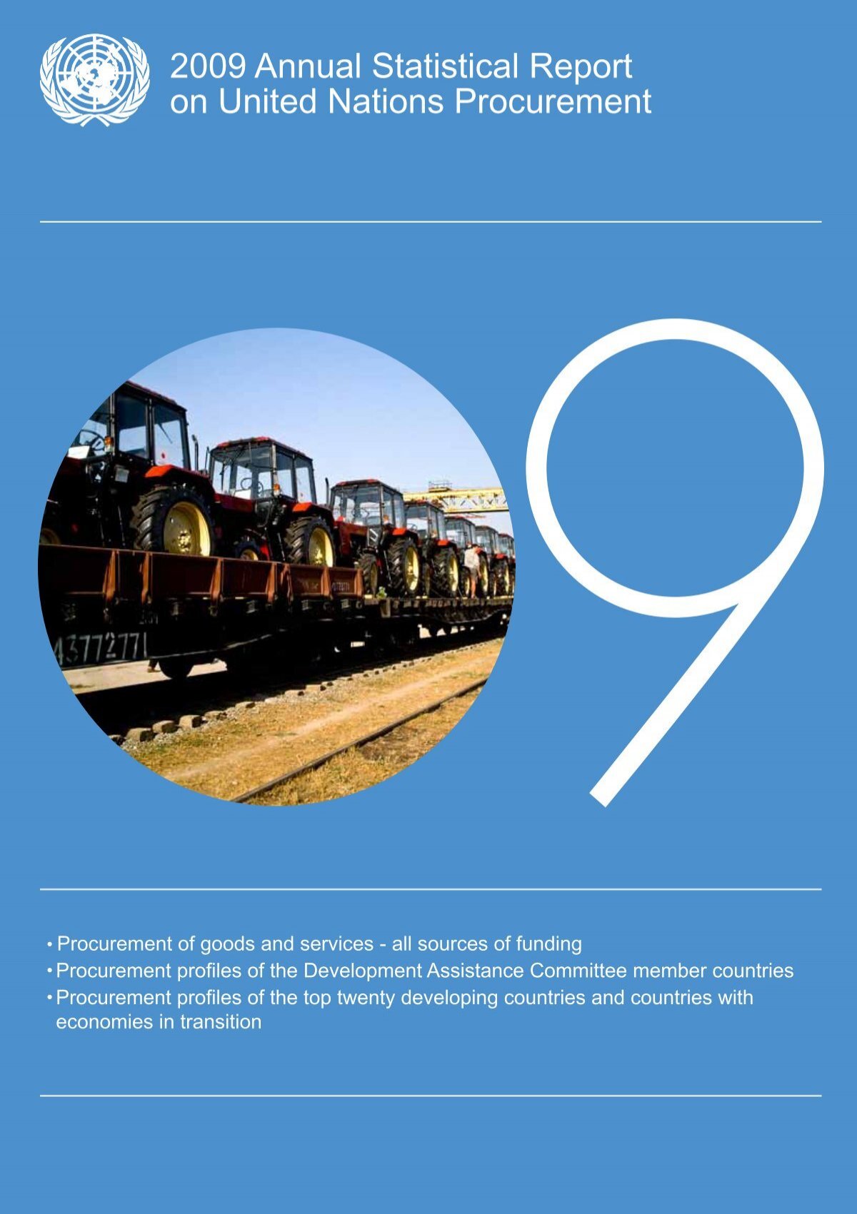 2009 Annual Statistical Report On United Nations Procurement