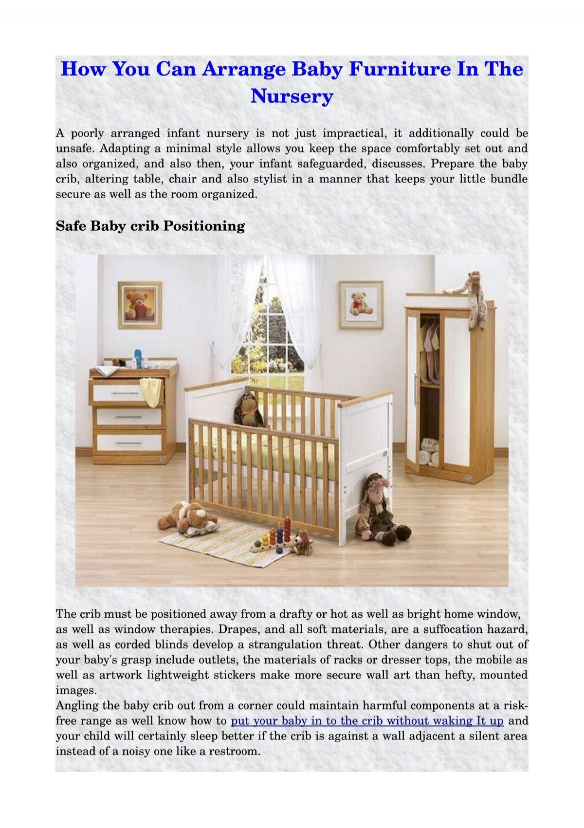 baby furniture outlets