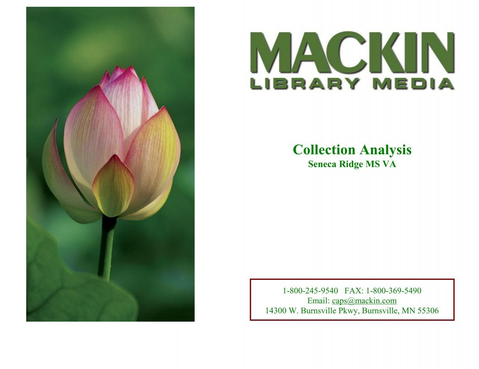 Weeding - Dewey Breakdown - Mackin Educational Resources