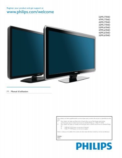 Philips LCD TV - User manual - FRA