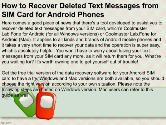 Sim card data recovery software para mac pc