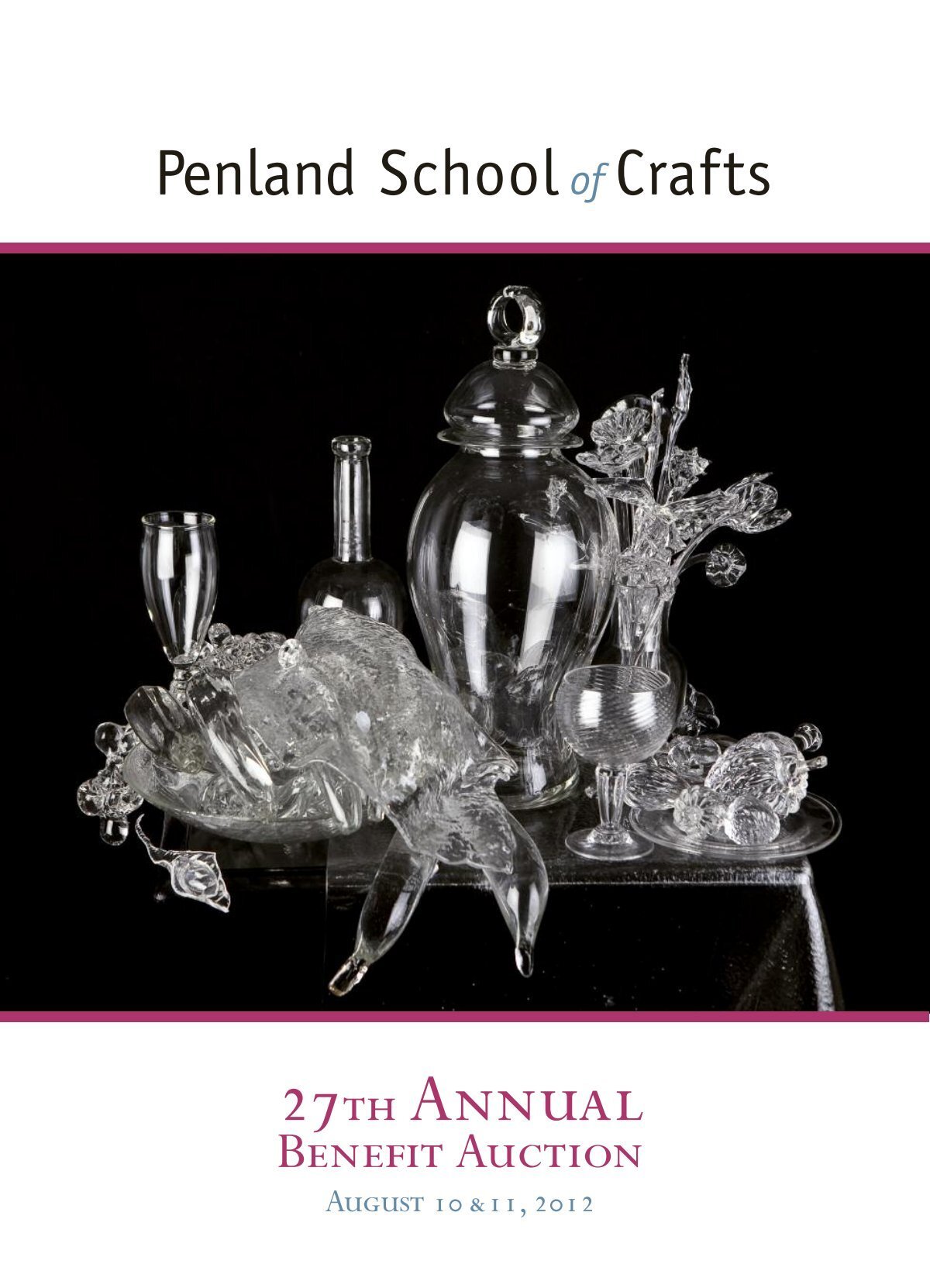 PDF of the complete auction catalog - Penland School of Crafts