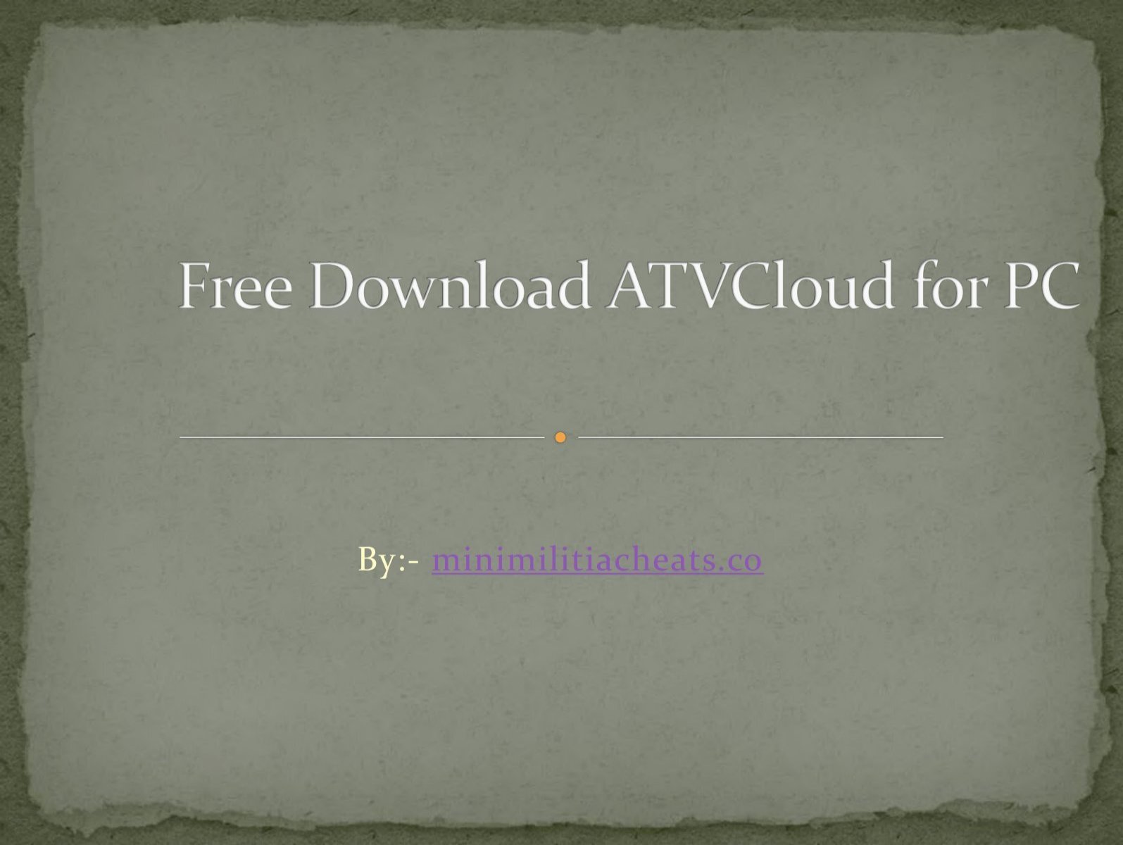 Atvcloud Pc 