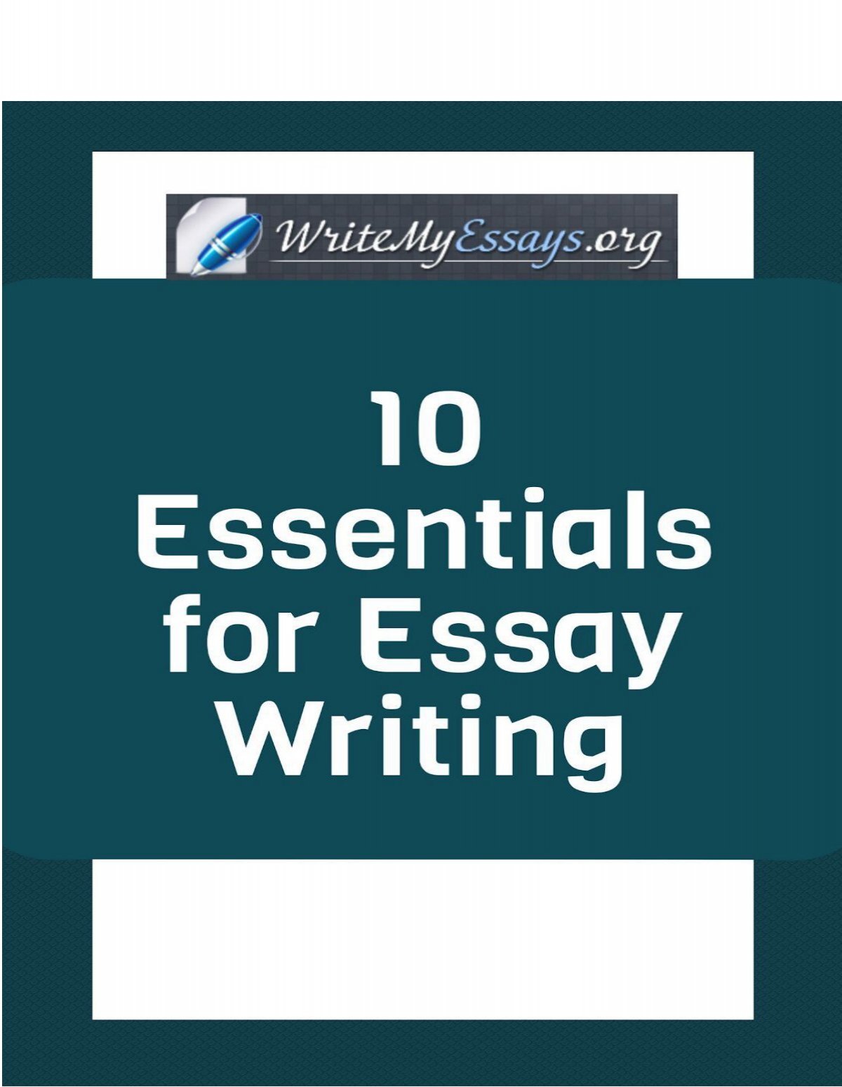 essay essentials pdf