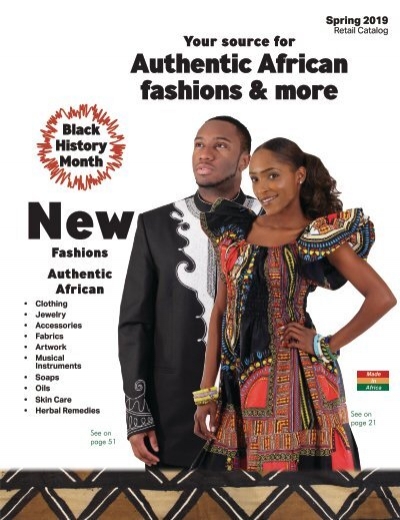 2019 Shades of Africa Spring Catalog