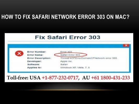safari network error 303
