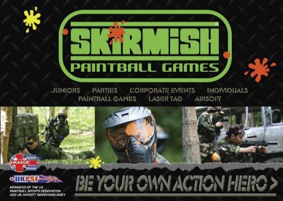 Skirmish Paintball Games Brochure