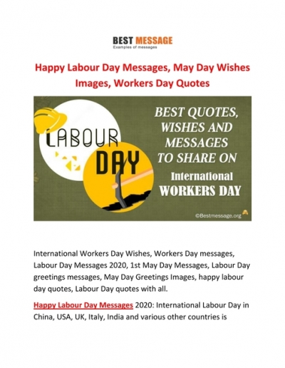Day happy wishes labor