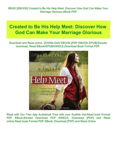 created to be his help meet free download pdf