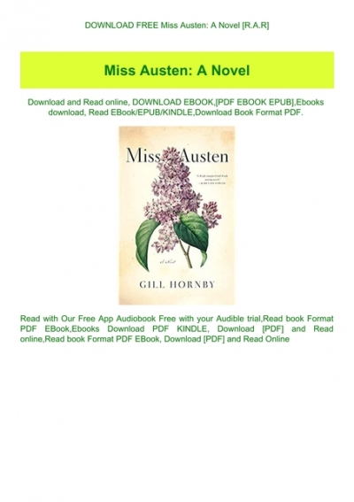 Get e-book Miss austen gill hornby Free