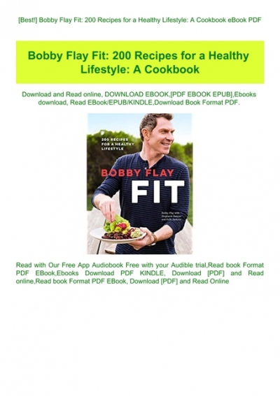 Bobby Flay Fit 200 Recipes For A Healthy Lifestyle A Cookbook Download Free Ebook