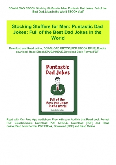 Download Ebook Stocking Stuffers For Men Puntastic Dad Jokes Full