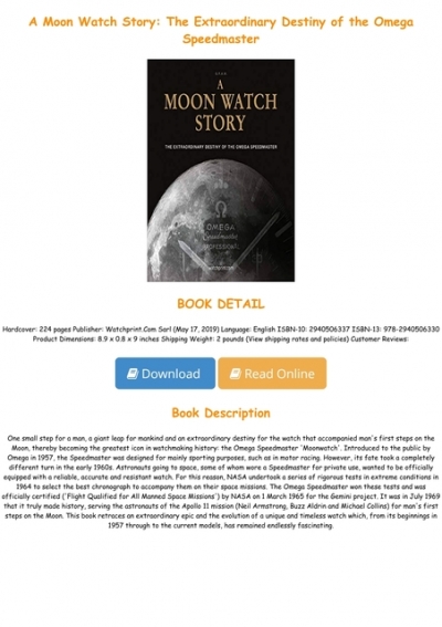 a moon watch story
