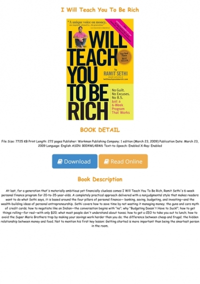 i will teach you to be rich pdf download