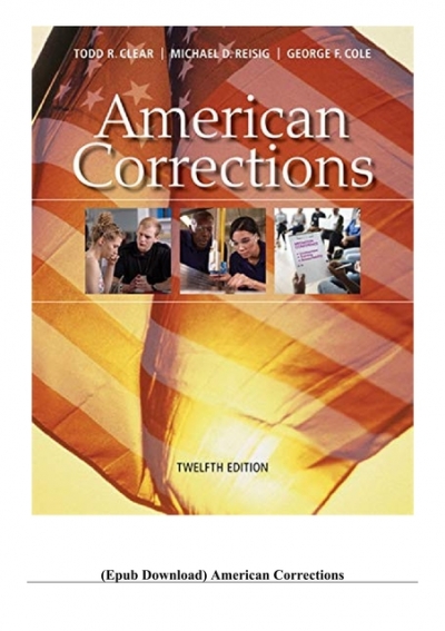 american corrections 12th edition pdf download