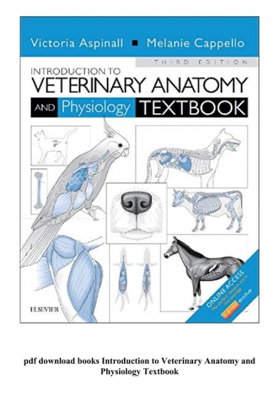 pdf download books Introduction to Veterinary Anatomy and Physiology  Textbook