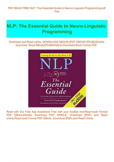 free nlp ebooks download pdf