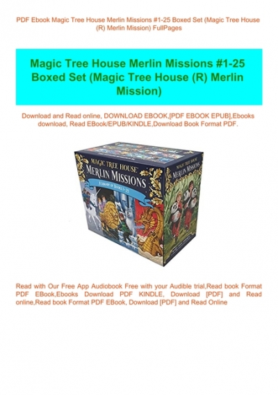 Magic Tree House Collection, Books 25-29 PDF Free download