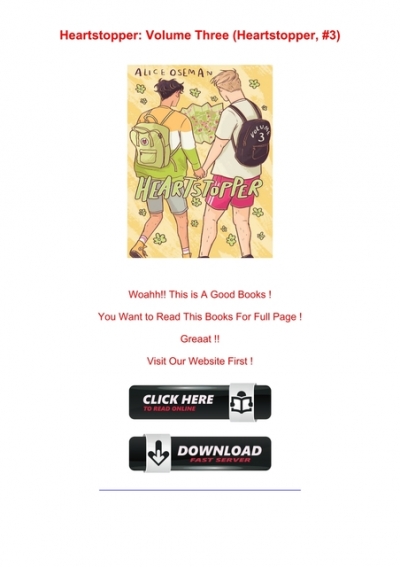Download Books Heartstopper volume three For Free