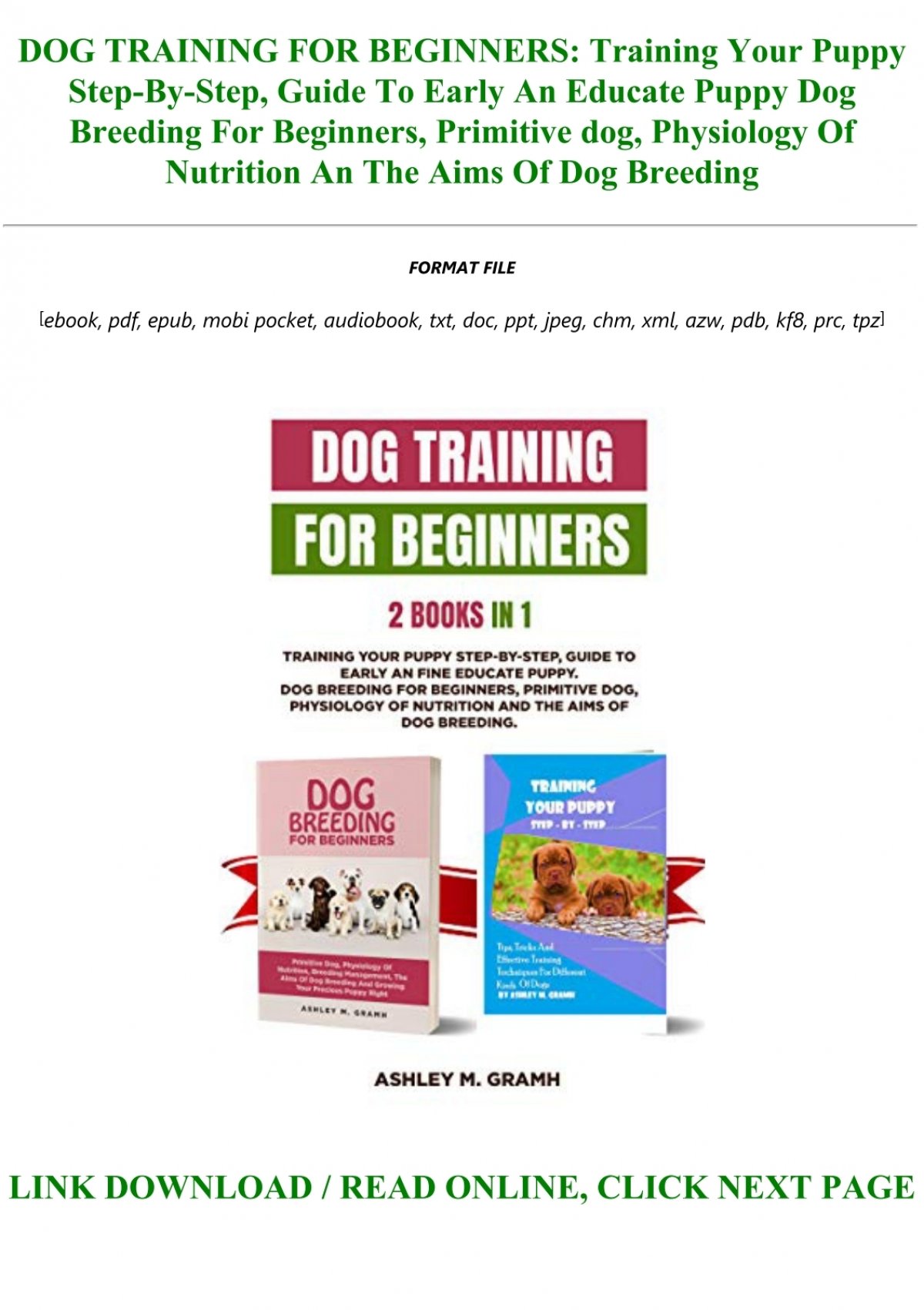 dog training for beginners