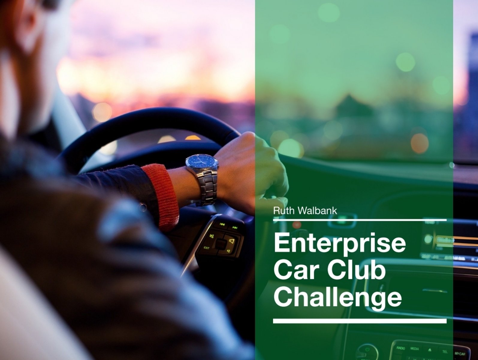 Ruth Walbank- Enterprise Car Club Challenge