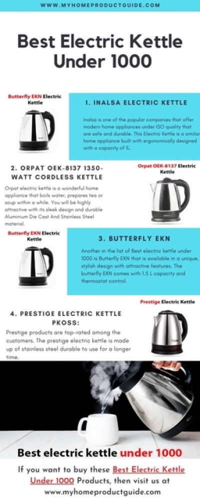 best electric kettle under 1000