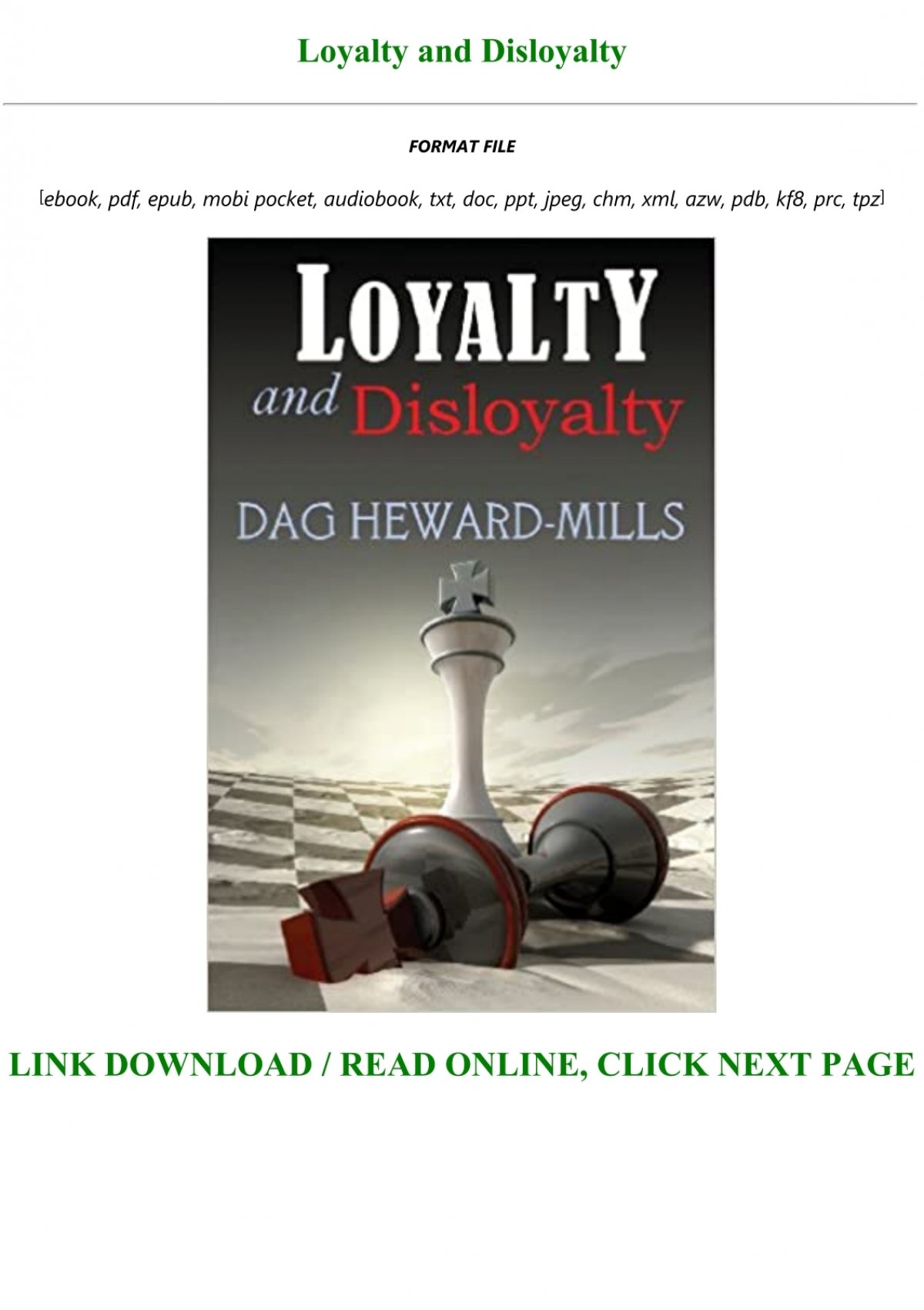 Principles Of Leadership By Dag Heward Mills Koorong