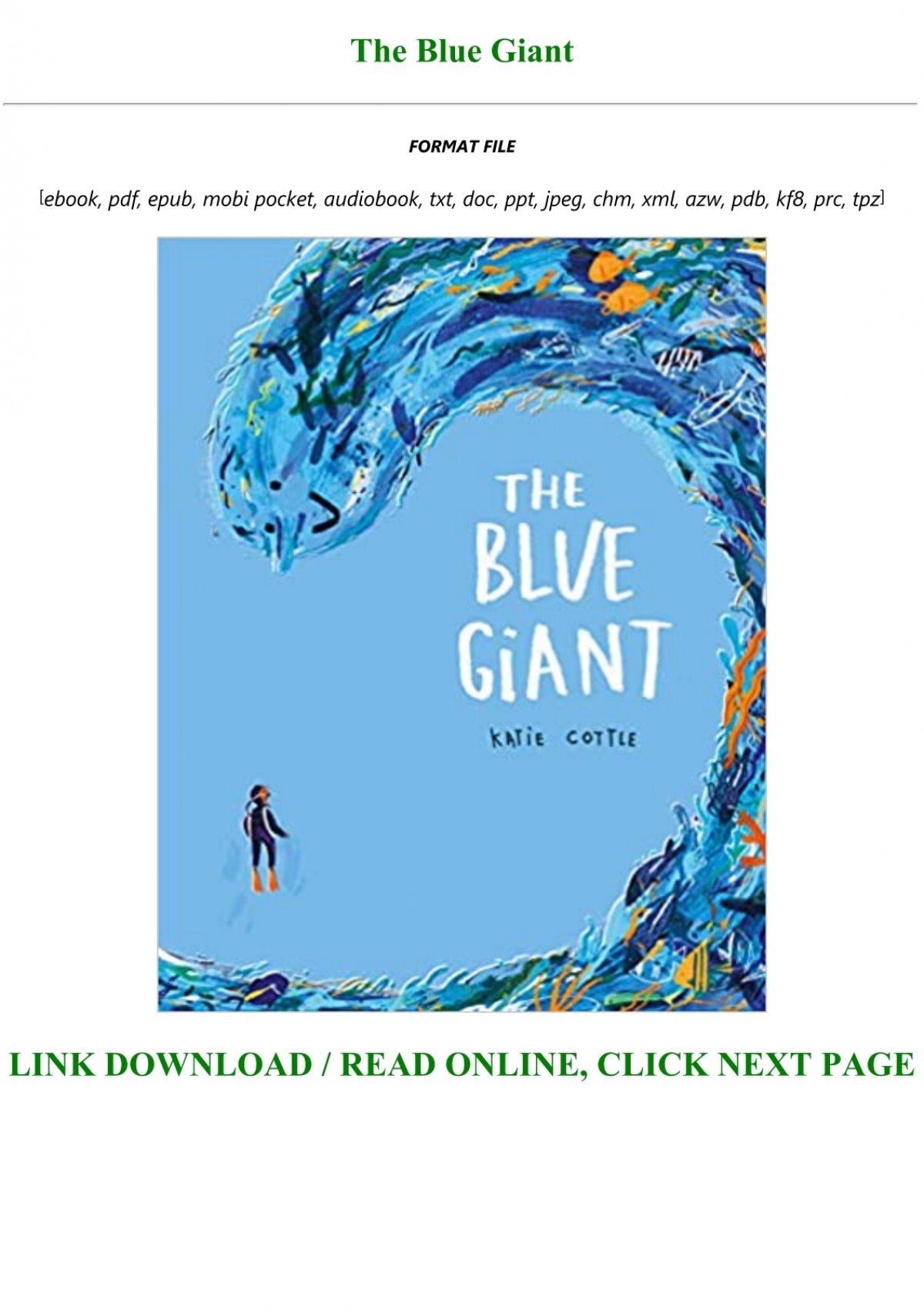 Free Download The Blue Giant Pre Order