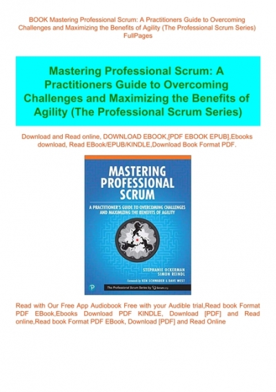 Mastering professional scrum book pdf download 3utools free download for windows 10