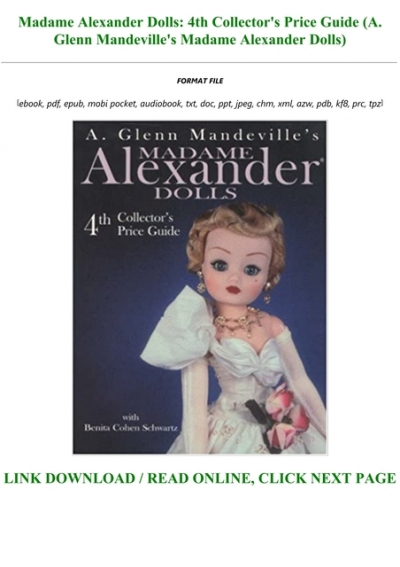 dolls madame alexander price