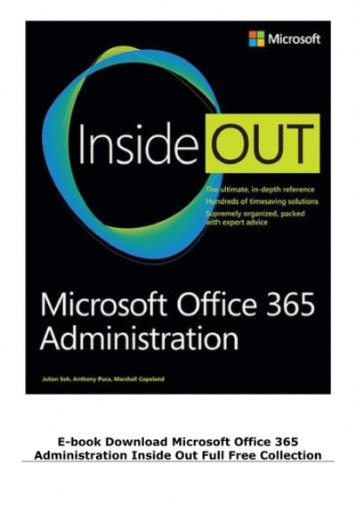 mastering office 365 administration pdf free download